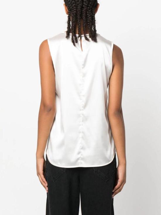  페세리코 민소매 티셔츠 S08893D02372841 White - PESERICO