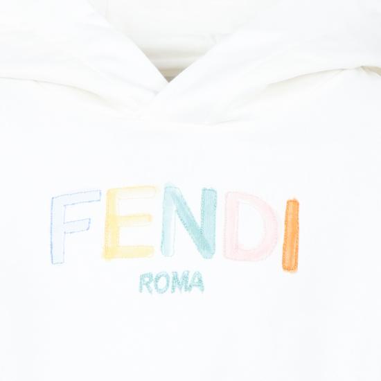 25SS [주니어] 펜디 풀오버 JFH153 5V0 F0TU9 WHITE - FENDI