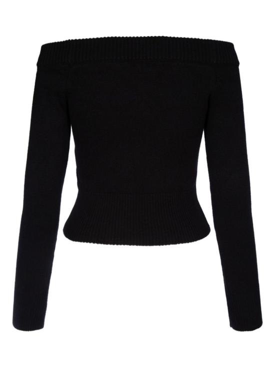  알렉산더 맥퀸 스웨터 758588Q1A6X black - ALEXANDER MCQUEEN