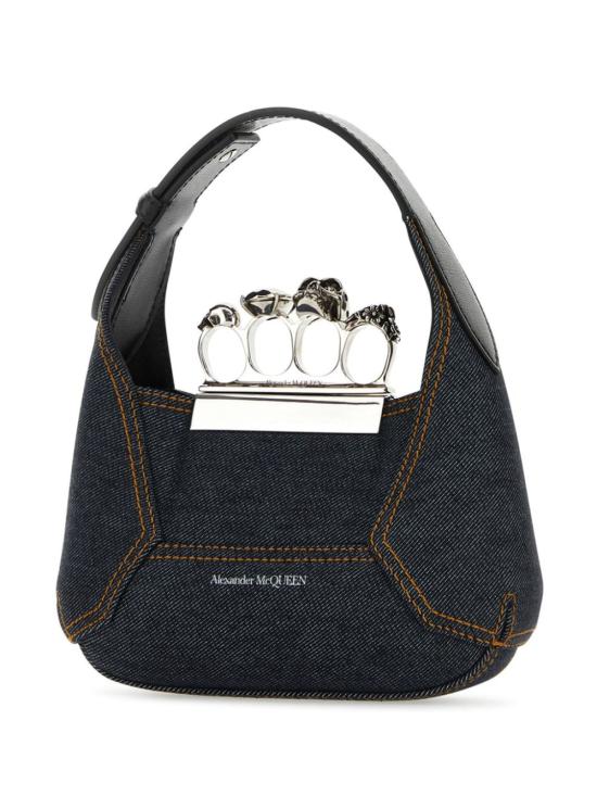  알렉산더 맥퀸 토트백 7311361YBE7 blue - ALEXANDER MCQUEEN