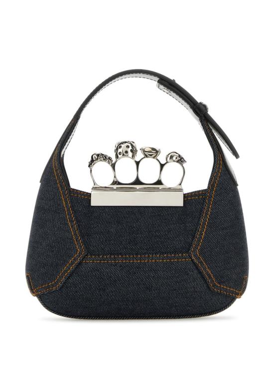  알렉산더 맥퀸 토트백 7311361YBE7 blue - ALEXANDER MCQUEEN