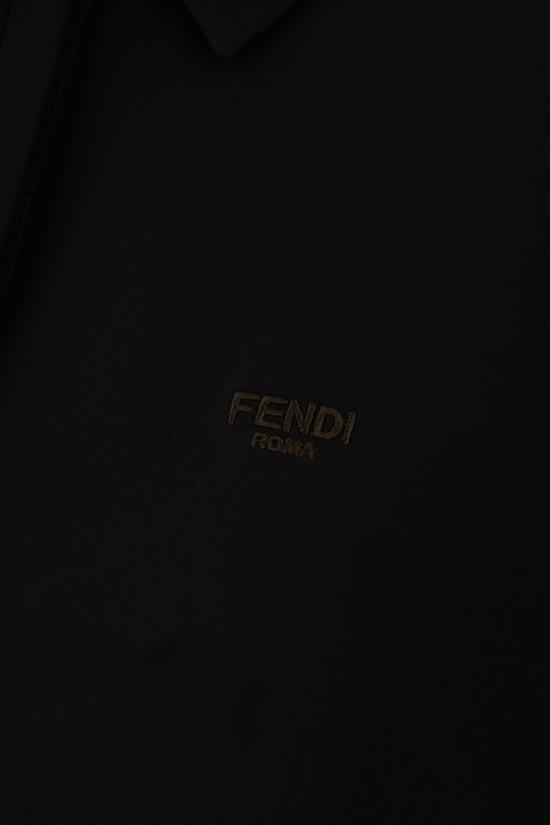 24FW 펜디 폴로 티셔츠 FS8227AWZI F0GME BLACK - FENDI