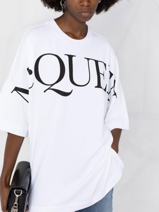  알렉산더 맥퀸 반팔 티셔츠 707866QZAGE - ALEXANDER MCQUEEN