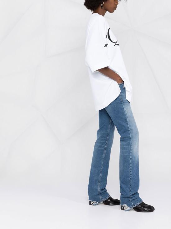  알렉산더 맥퀸 반팔 티셔츠 707866QZAGE - ALEXANDER MCQUEEN