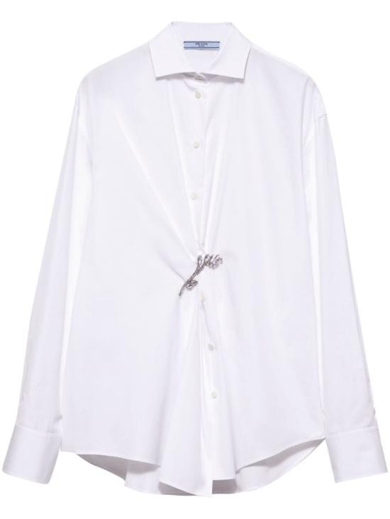 프라다 셔츠 P451HRSOOO1XV2 white