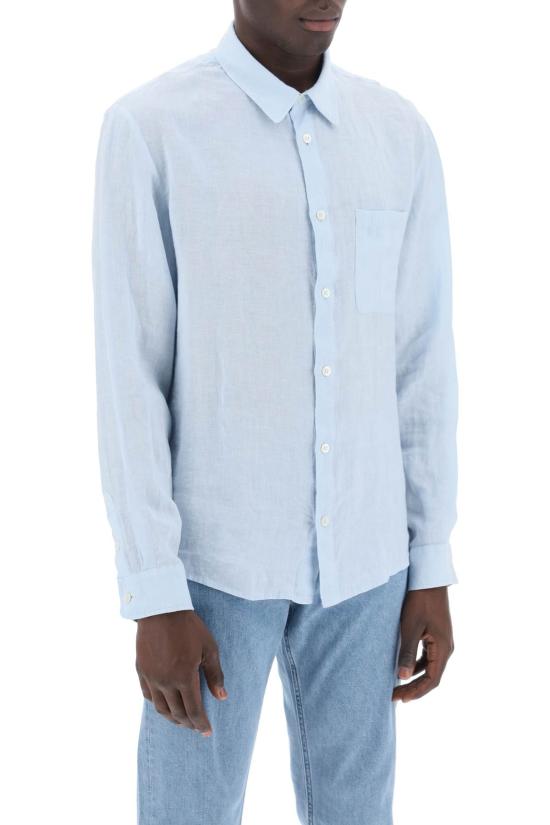 25SS 아페쎄 셔츠 LIAEKH12545 LIGHT BLUE - A.P.C.