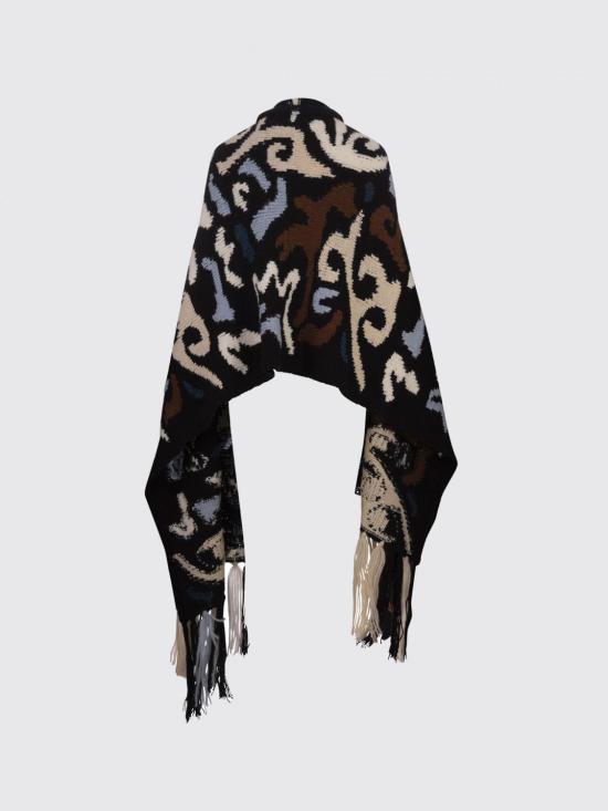 25FW 에르마노 설비노 케이프 D455R305IQT D4507 Multicolor - ERMANNO SCERVINO