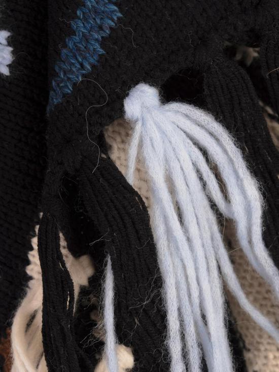 25FW 에르마노 설비노 케이프 D455R305IQT D4507 Multicolor - ERMANNO SCERVINO