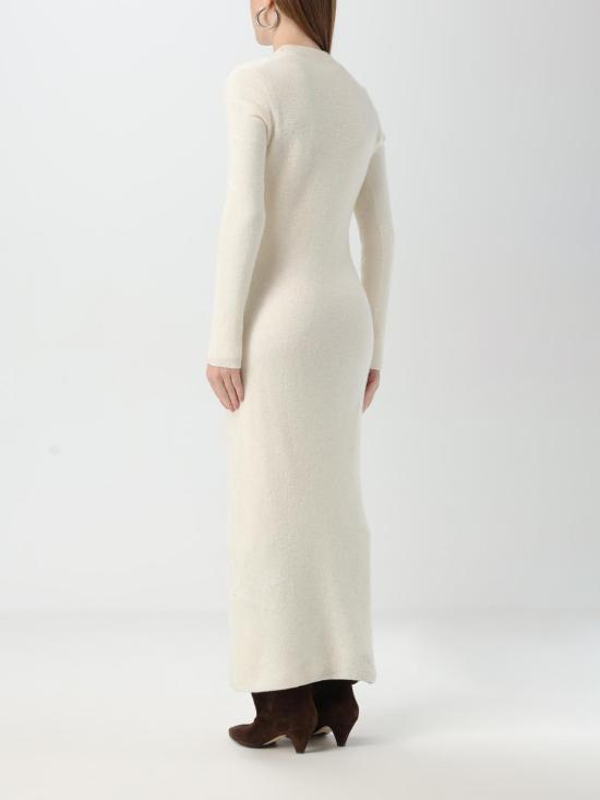 25FW 질샌더 롱 원피스 J02FV0103JTN367 106 White - JIL SANDER