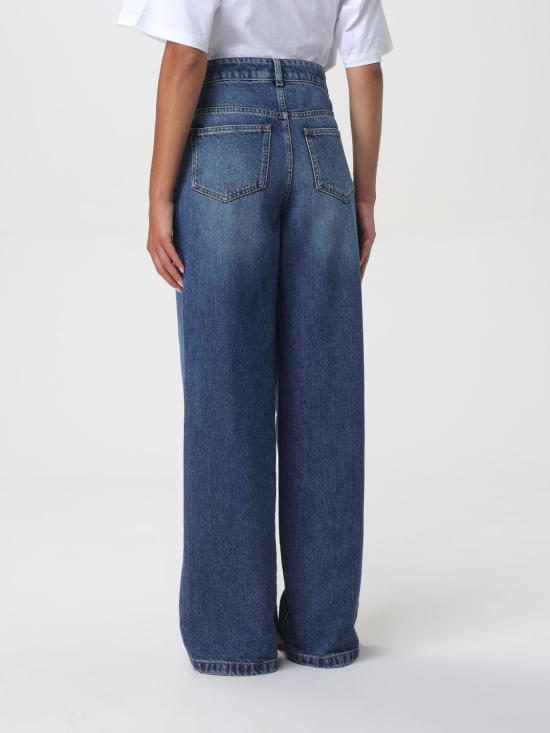 25FW 모스키노 데님 팬츠 03085522 0295 Blue - MOSCHINO