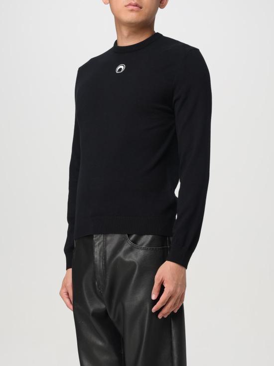 25FW 마린세르 스웨터 MTK004ACKNI0511 BK99 Black - MARINE SERRE