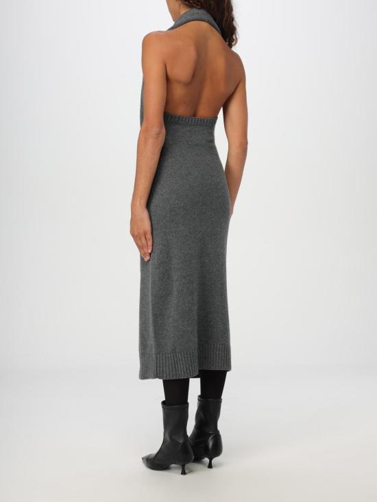 25FW 쿠레쥬 롱 원피스 324MRO467FI0062 9001 Grey - COURREGES