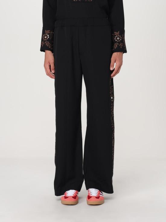 24FW 웨일즈보너 스트레이트 팬츠 WA24TR11WV03 900 Black