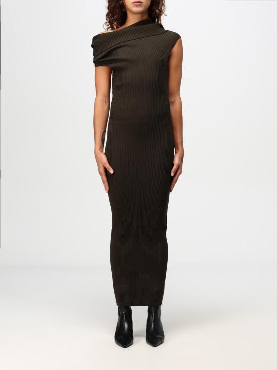 25FW 쿠레쥬 롱 원피스 324MRO469FI0001 1093 Brown