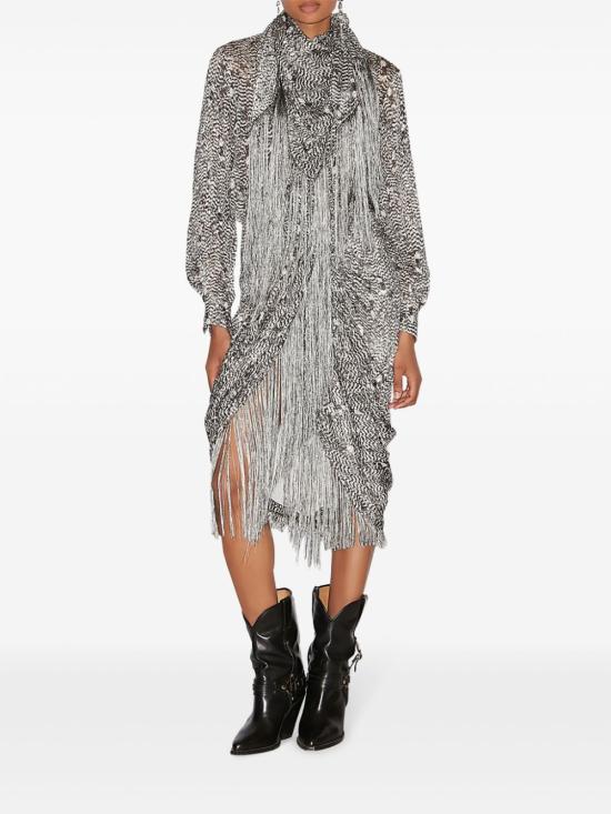  이자벨마랑 미디 스커트 JU0319FAC1J06I - ISABEL MARANT