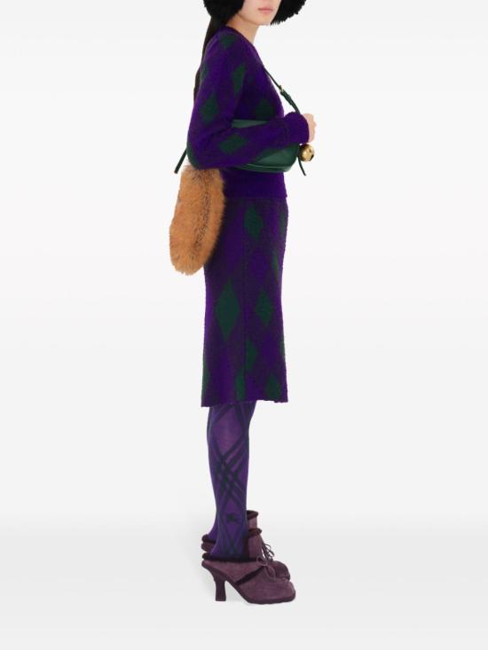  버버리 스웨터 8078500 purple - BURBERRY