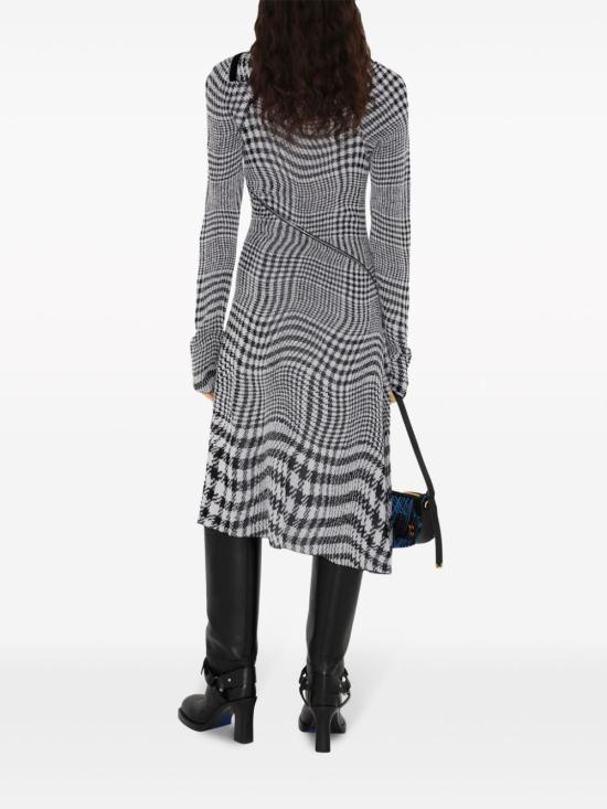  버버리 미디 원피스 8082552 black - BURBERRY