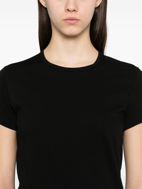  릭 오웬스 반팔 티셔츠 RP01E7203JA 09 BLACK - RICK OWENS