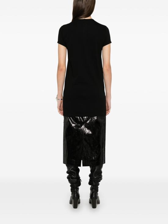  릭 오웬스 반팔 티셔츠 RP01E7203JA 09 BLACK - RICK OWENS
