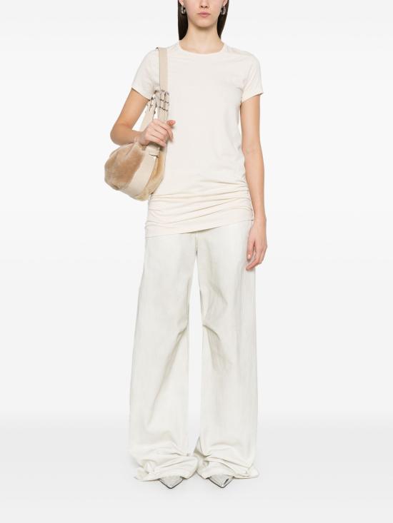 25SS 릭 오웬스 반팔 티셔츠 RP01E7203JNC 21 NATURAL - RICK OWENS