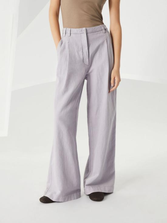  브루넬로 쿠치넬리 스트레이트 팬츠 ML996P5896C9101 - BRUNELLO CUCINELLI