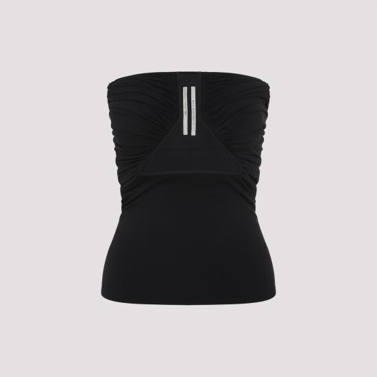 25SS 릭 오웬스 민소매 티셔츠 RP01E7124 JN 09 BLACK - RICK OWENS