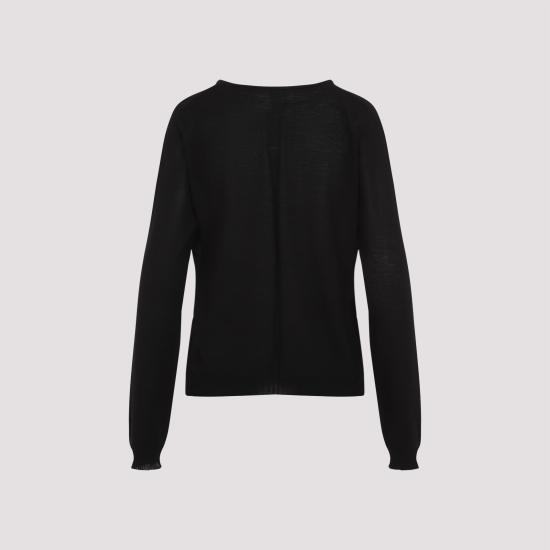 25SS 릭 오웬스 스웨터 RP01E7668 M 09 BLACK - RICK OWENS