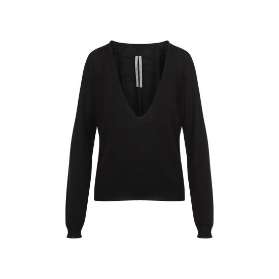 25SS 릭 오웬스 스웨터 RP01E7668 M 09 BLACK