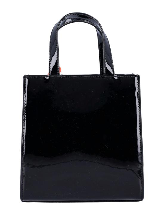 25SS [키즈] 오프화이트 토트백 OGNA002S25FAB002 1001 BLACK - OFF WHITE