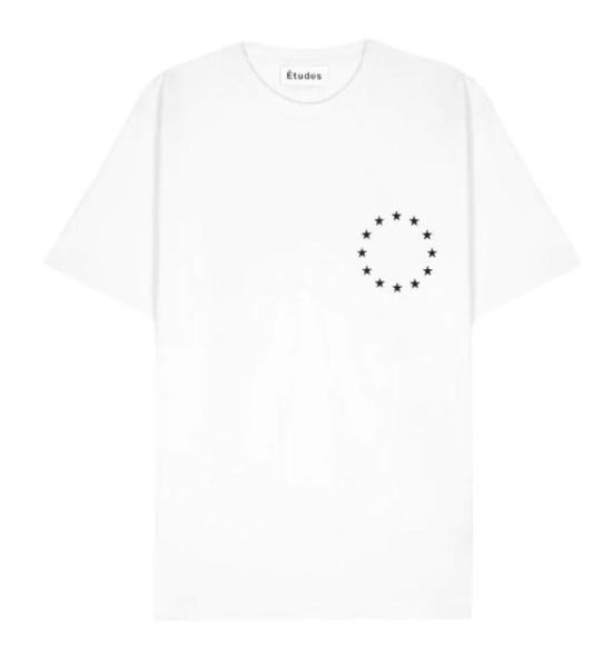  에뛰드스튜디오 반팔 티셔츠 ETDU241PRTS005WH WHITE DOM