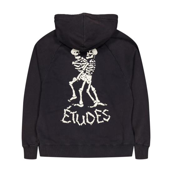  에뛰드스튜디오 후드 티셔츠 ETDM3FRSW006BK BLACK WASHED DOM - ETUDES
