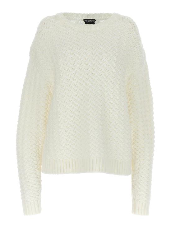  톰포드 스웨터 MAK1255YAX594AW003 White