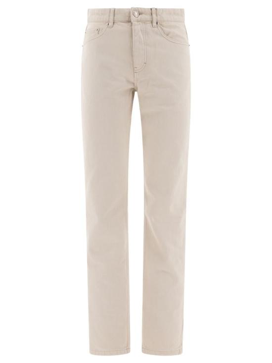  아미 클래식 핏 데님 팬츠 HTR001CO0037150 OFF WHITE DOM