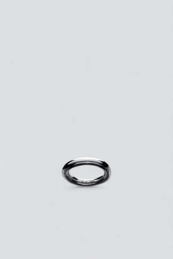  Open Archive 반지 오픈 아카이브 리 우르켈 폴리시드 링 실버