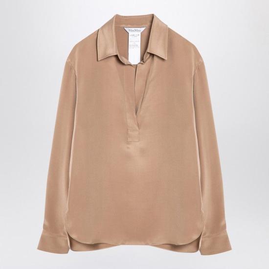 24FW 막스마라 블라우스 ZANZEROCO BEIGE