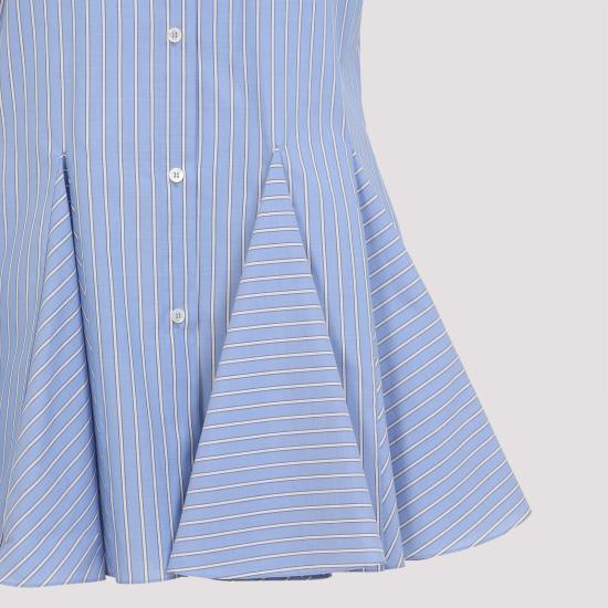 25SS 마르니 숏 원피스 ABMA1379S0 UTC455 STB61 BLUE CHINA - MARNI