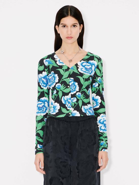 25SS 겐조 셔츠 FF52TO7364SA 99J Black - KENZO