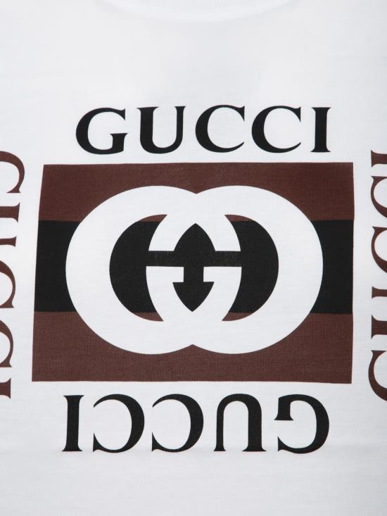 25FW 구찌 반팔 티셔츠 787299 XJGNV 9875 White - GUCCI