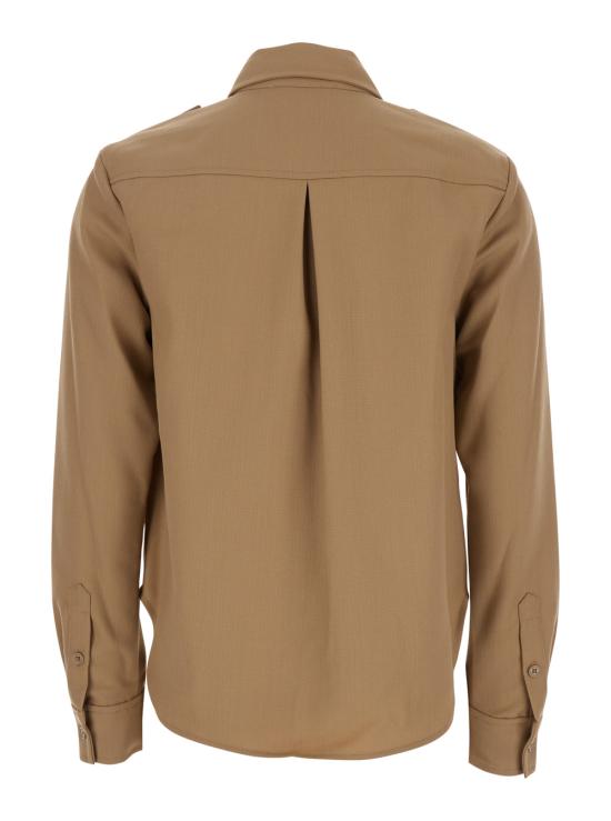 25SS 마이클 코어스 셔츠 MR5400CBQZ214 Beige - MICHAEL KORS