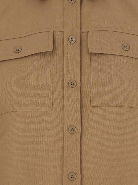 25SS 마이클 코어스 셔츠 MR5400CBQZ214 Beige - MICHAEL KORS