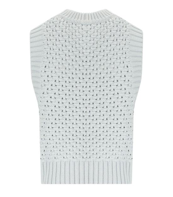 25SS 가니 베스트 K2348 628 S Light blue - GANNI