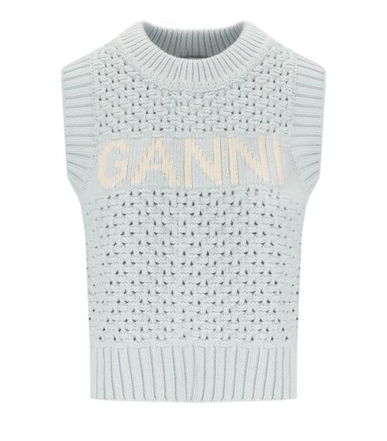 25SS 가니 베스트 K2348 628 S Light blue