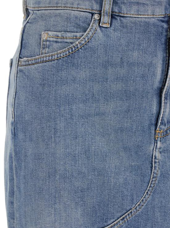 25SS 핑코 스커트 104628A2EAPJE Blu - PINKO