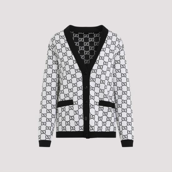 25SS 구찌 가디건 798157XKEJP WHITE - GUCCI