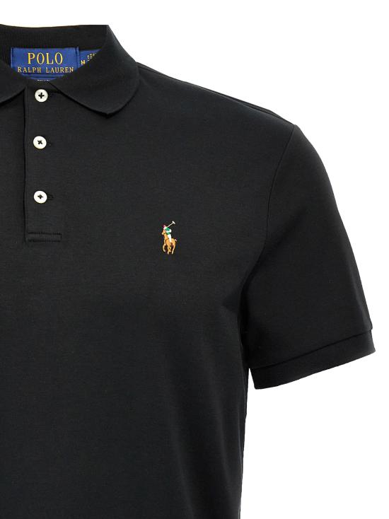 25FW 폴로 랄프로렌 폴로 티셔츠 710713130001 Black - POLO RALPH LAUREN