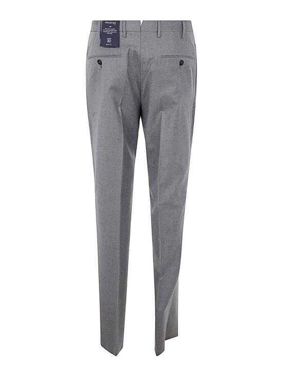  인코텍스 스트레이트 팬츠 1T00351645B910 Grey - INCOTEX