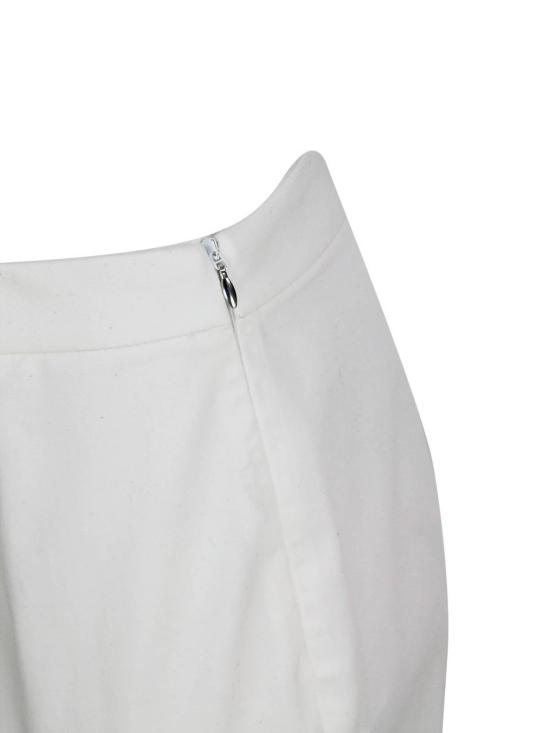 26SS 파비아나 필리피 스트레이트 팬츠 PAD274F257H4630142 White - FABIANA FILIPPI