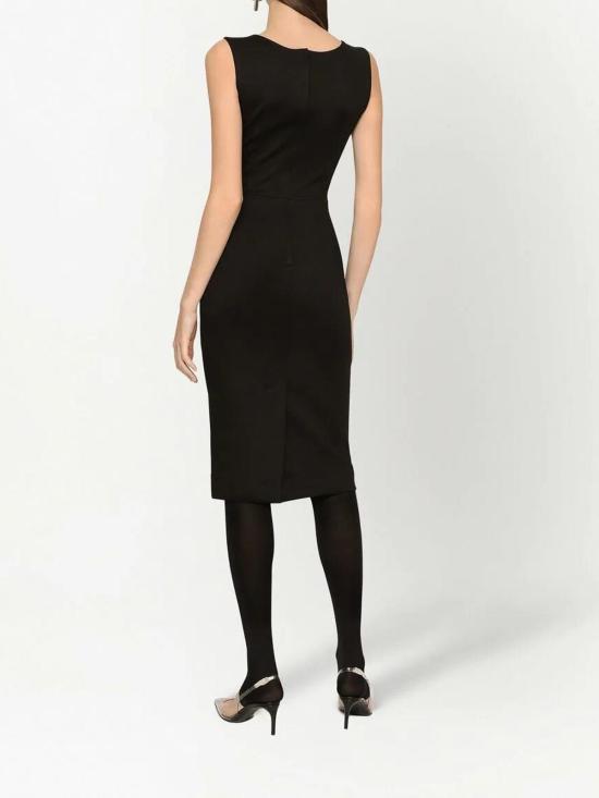  돌체앤가바나 미디 스커트 F6ARNTFUGPNN0000 Black - DOLCE & GABBANA