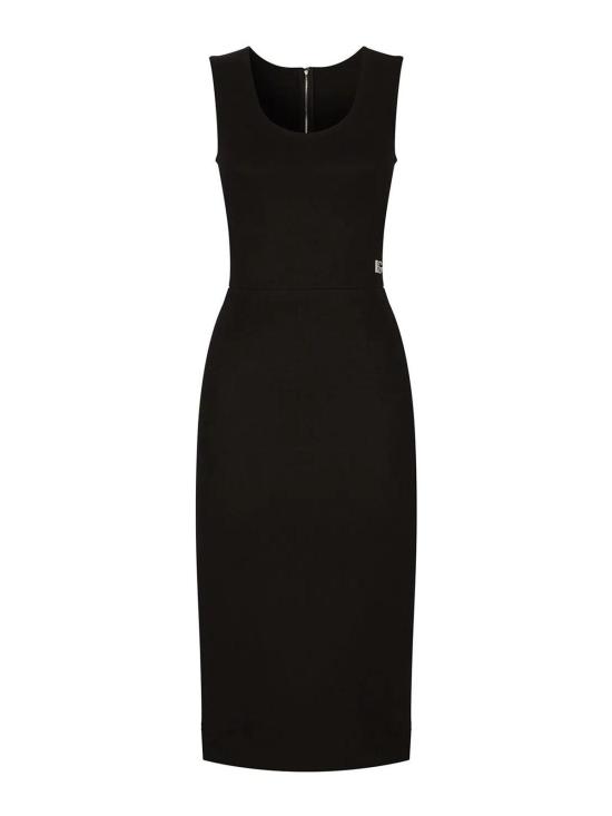  돌체앤가바나 미디 스커트 F6ARNTFUGPNN0000 Black