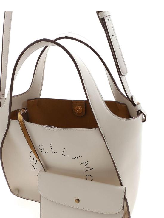  스텔라 맥카트니 로고 크로스바디 토트백 513860W85429000 Cream - STELLA MCCARTNEY